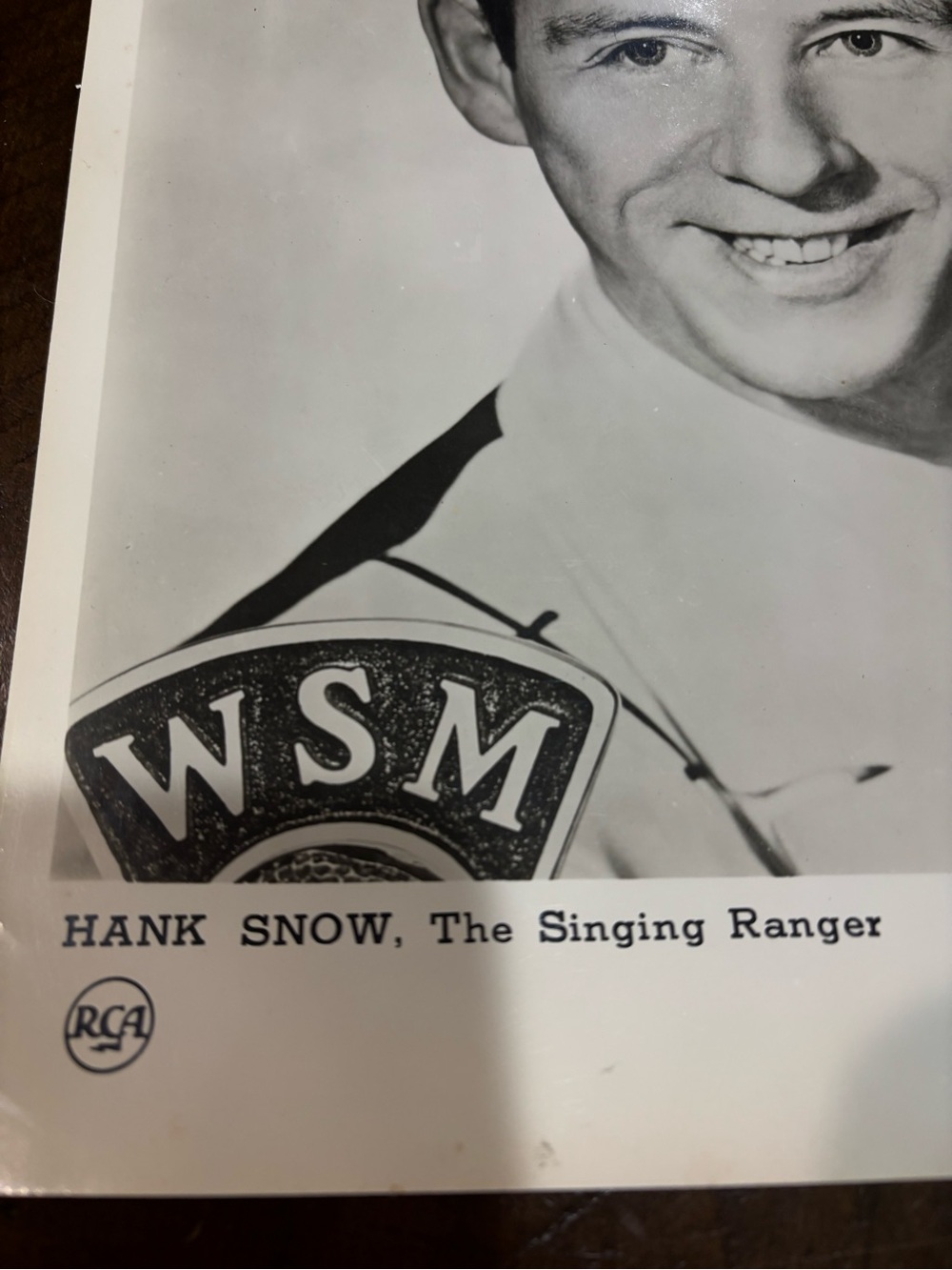 Vintage Hank Snow Promotional Photo - Black & White - Picture 2 of 6